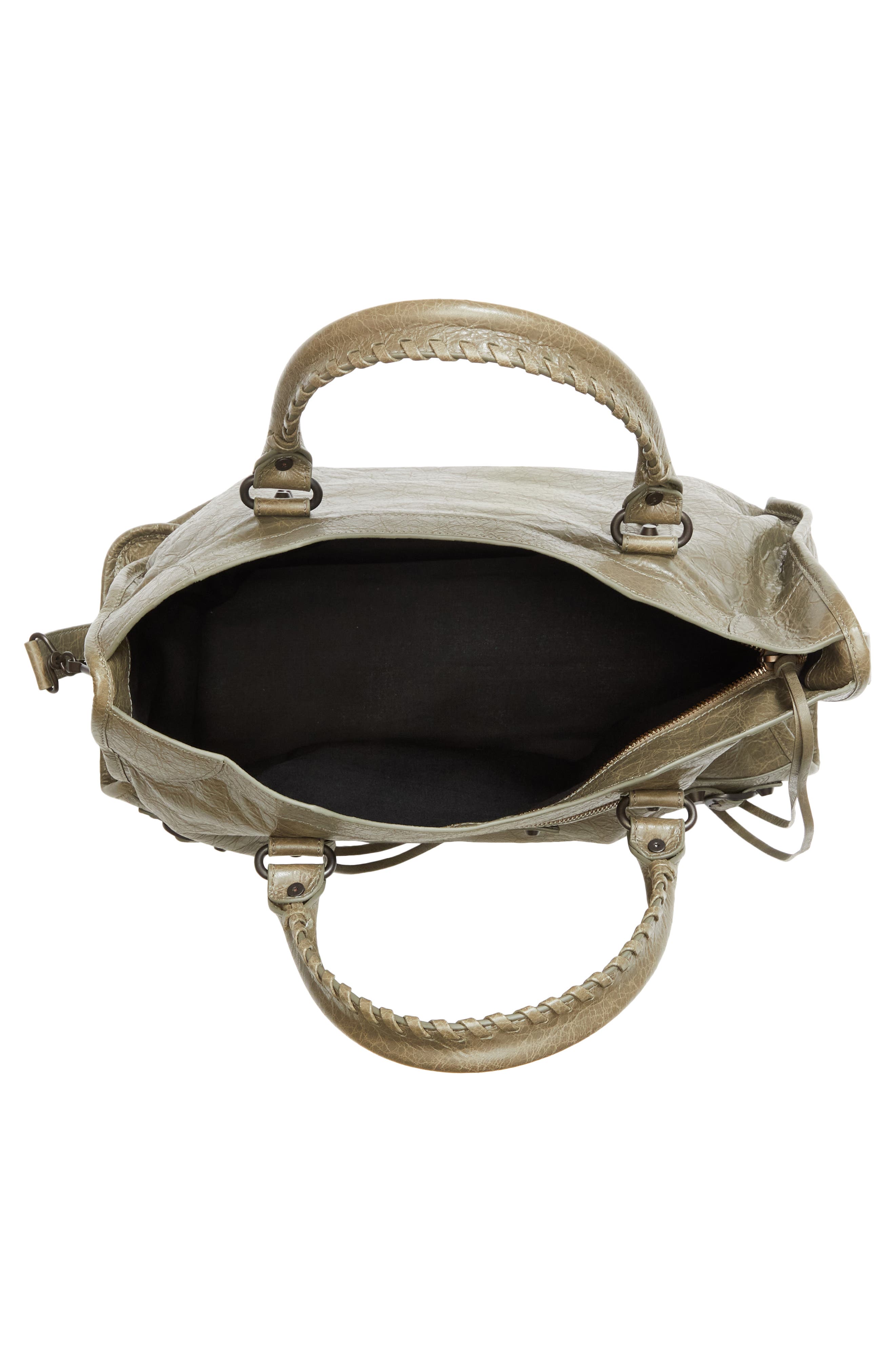 Balenciaga Medium Le City Leather Handbag, Alternate, color, 