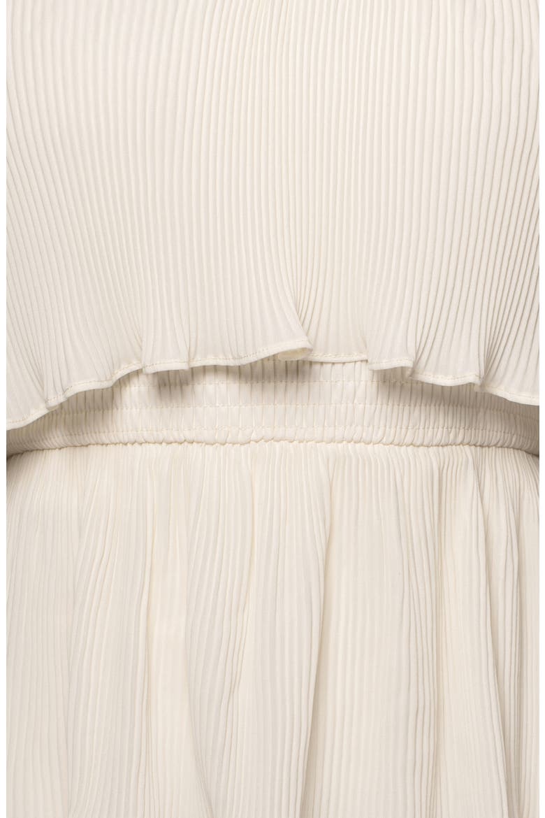 Casablanca Stapless Tiered Ruffle Dress, Alternate, color, IVORY