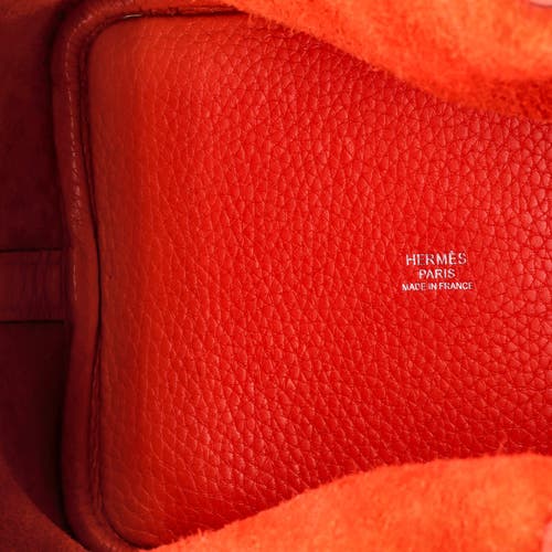 Pre-owned Hermes Hermes Picotin Lock Bag Clemence Pm