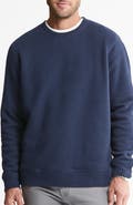 JACHS Faux Fur Lined Crewneck Sweater