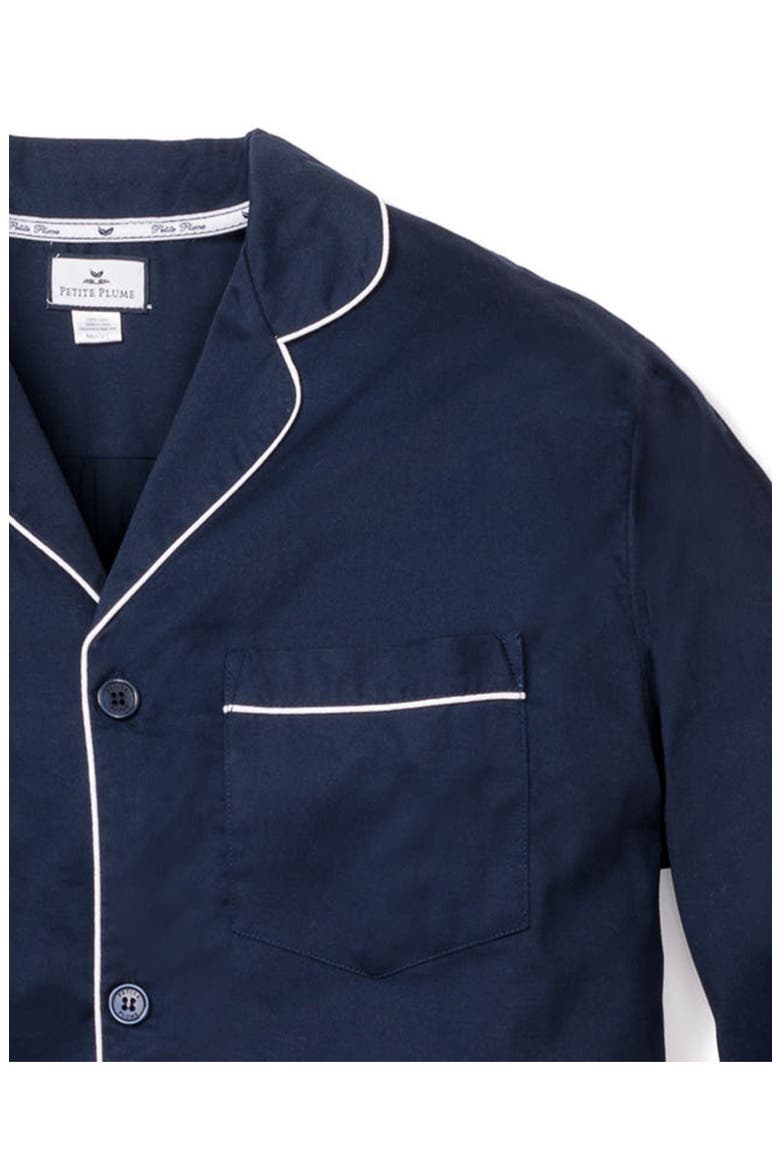 Cotton Pajamas, Alternate, color, NAVY