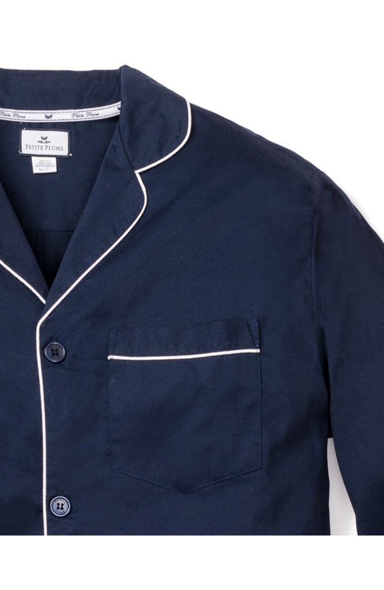 Petite Plume Cotton Pajamas, Alternate, color,