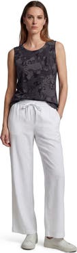 Lords of Harlech Womens Wide-leg Linen Pant