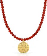 KOZAKH Red Sun Necklace