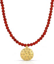 KOZAKH Red Sun Necklace