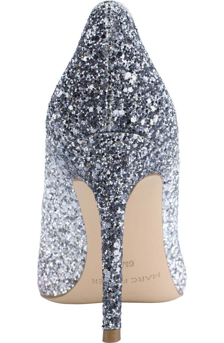 Marc Fisher Ricky Pointed Toe Glitter Pump, Alternate, color,