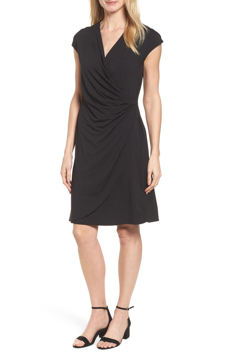 Tommy Bahama Tambour Side Gathered Jersey Dress, Main, color,