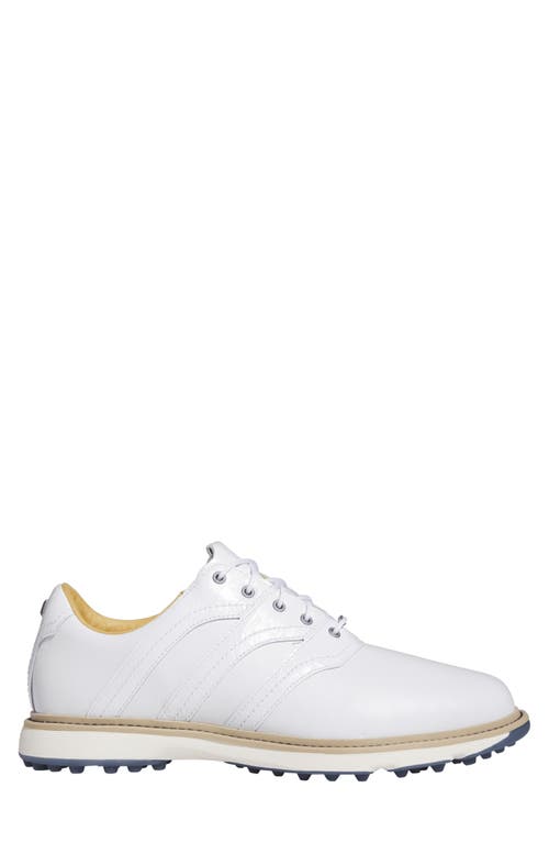 Adidas Golf Mc Z-traxion Spikeless Golf Shoe In White/white/preloved Ink