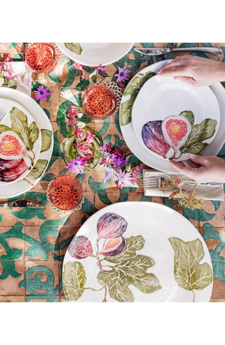 VIETRI Fico Round Platter, Alternate, color, Purple