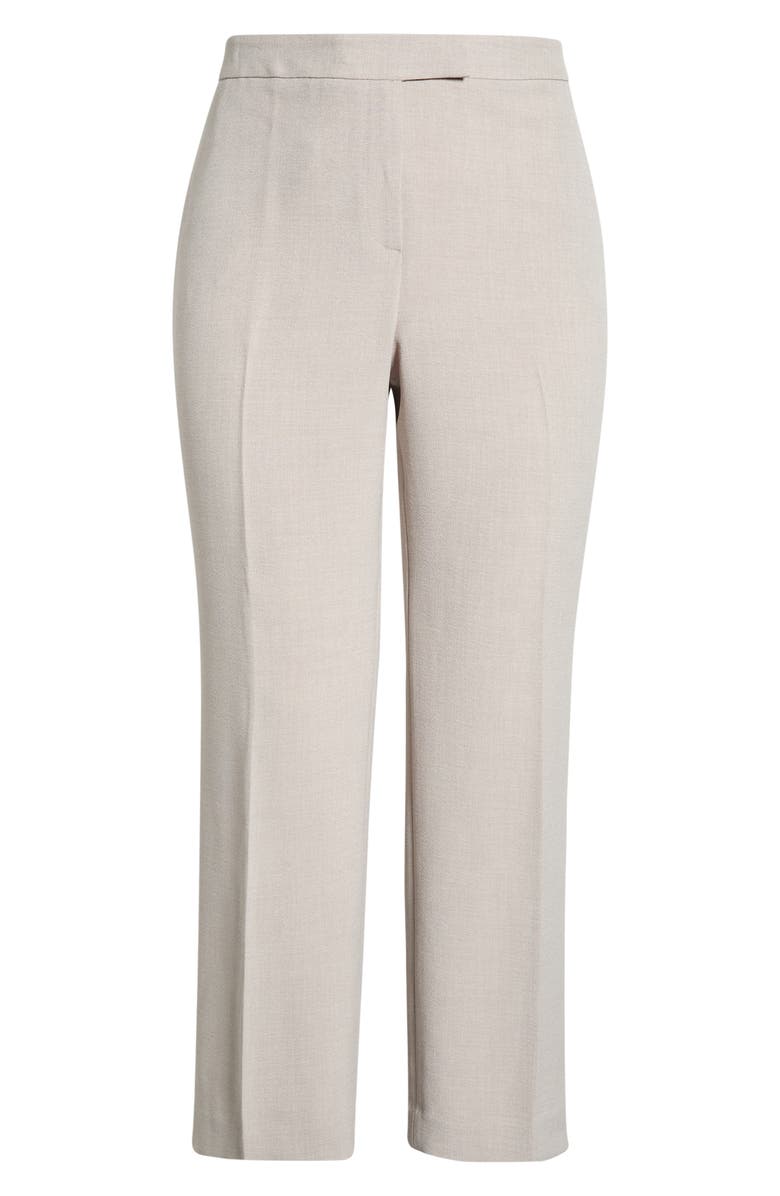KASPER The Claire Pebble Crepe Pants, Alternate, color, Summer Straw