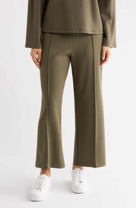 NORDSTROM RACK Scuba Crop Wide Leg Pants