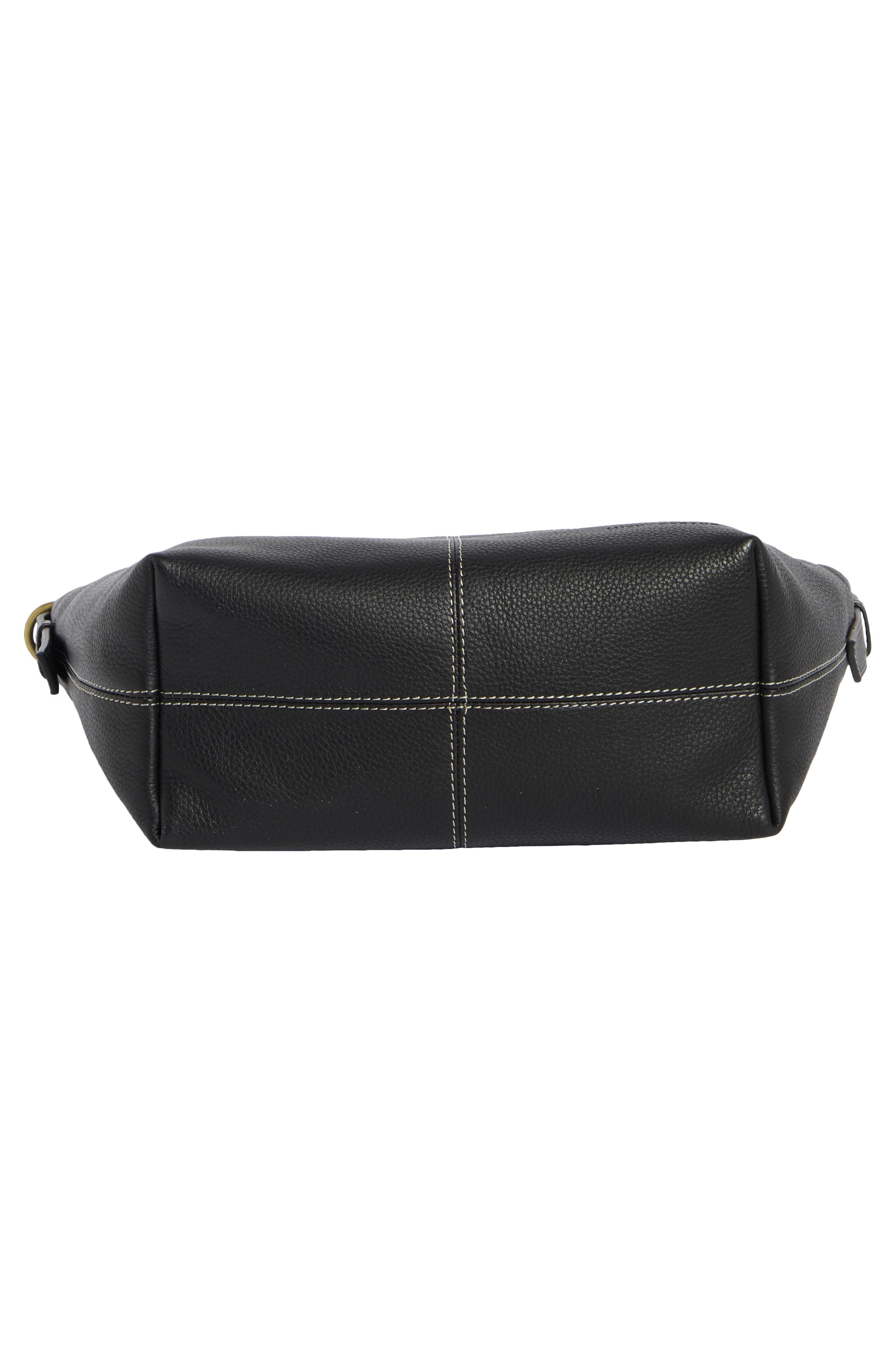 Amy Leather Hobo, Alternate, color, BLACK PEBBLE VINTAGE LE