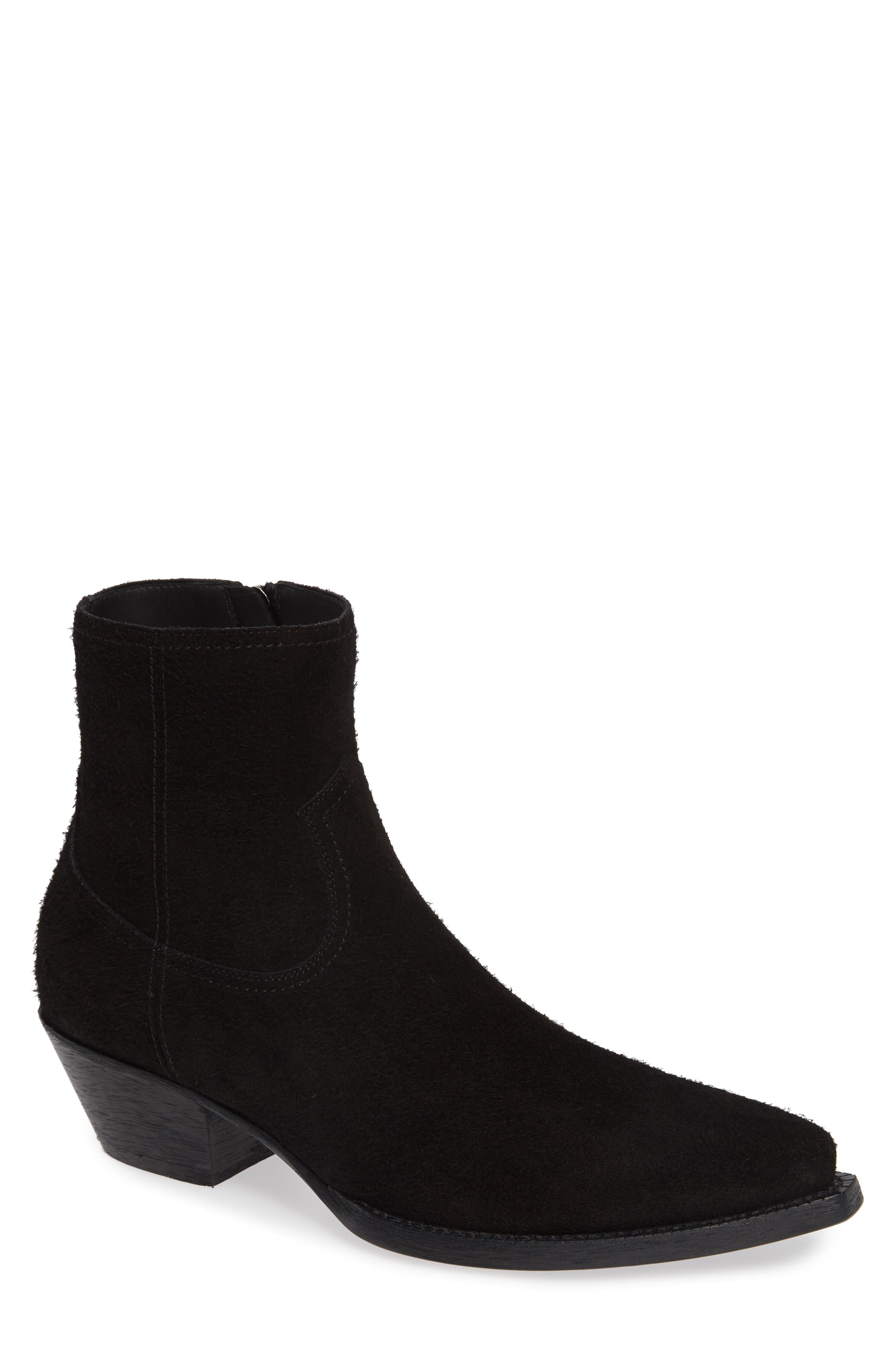 Saint Laurent Lukas 40 Zip Boot, Main, color, 