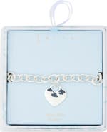 Leith Link & Heart Bracelet