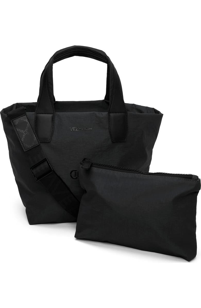 VeeCollective Small Porter Essence Tote, Alternate, color, Black Paper