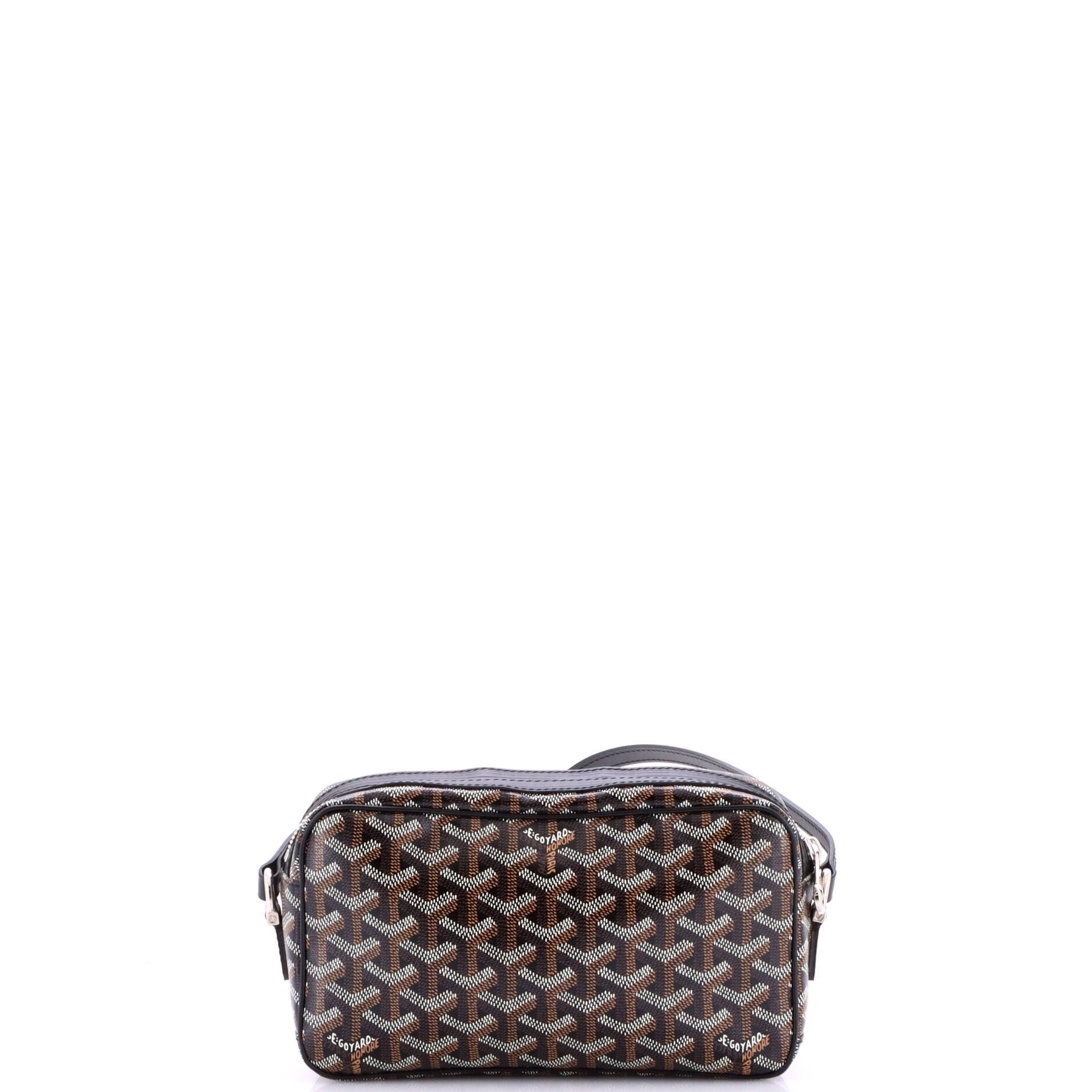 Cap Vert Bag Coated Canvas, Alternate, color, Black