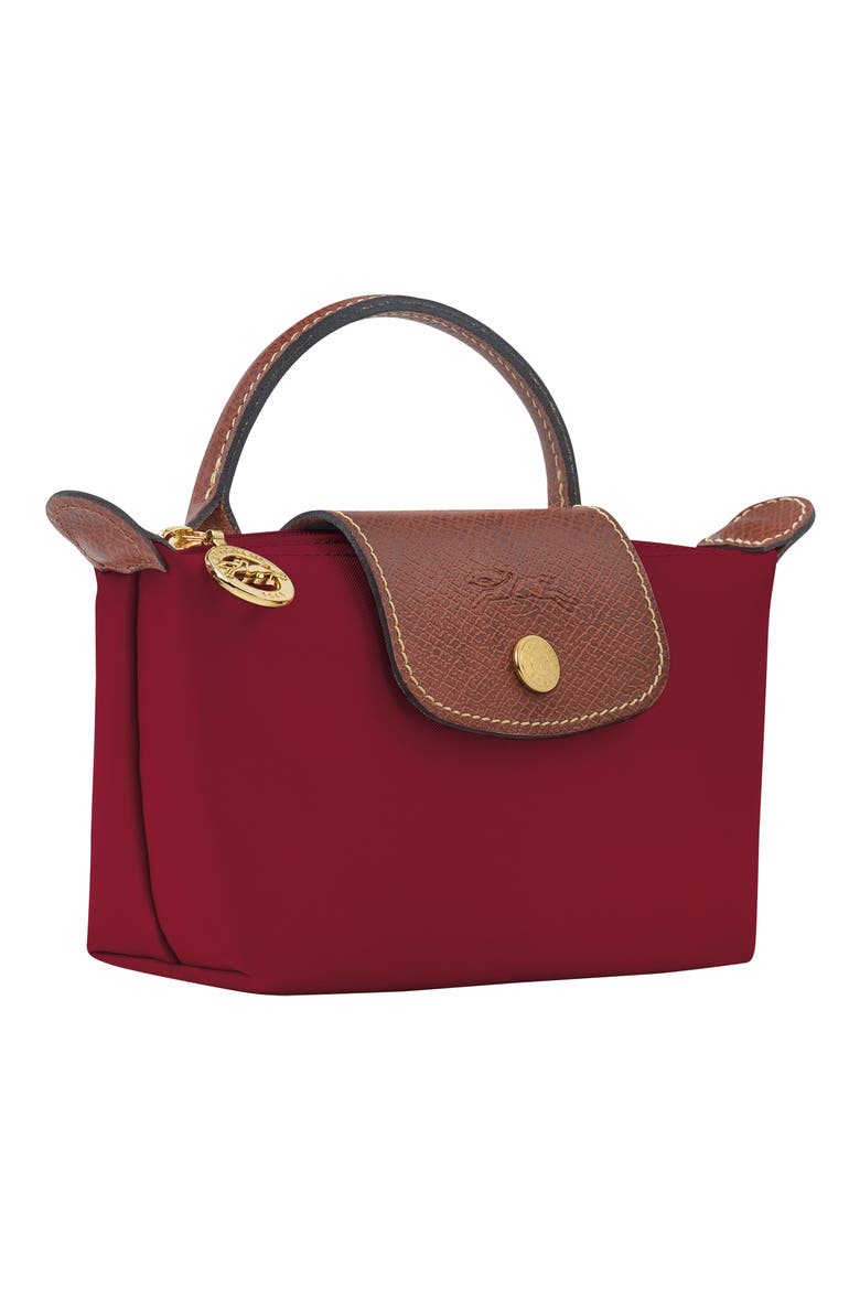 Le Pliage Cosmetics Case, Alternate, color, RED