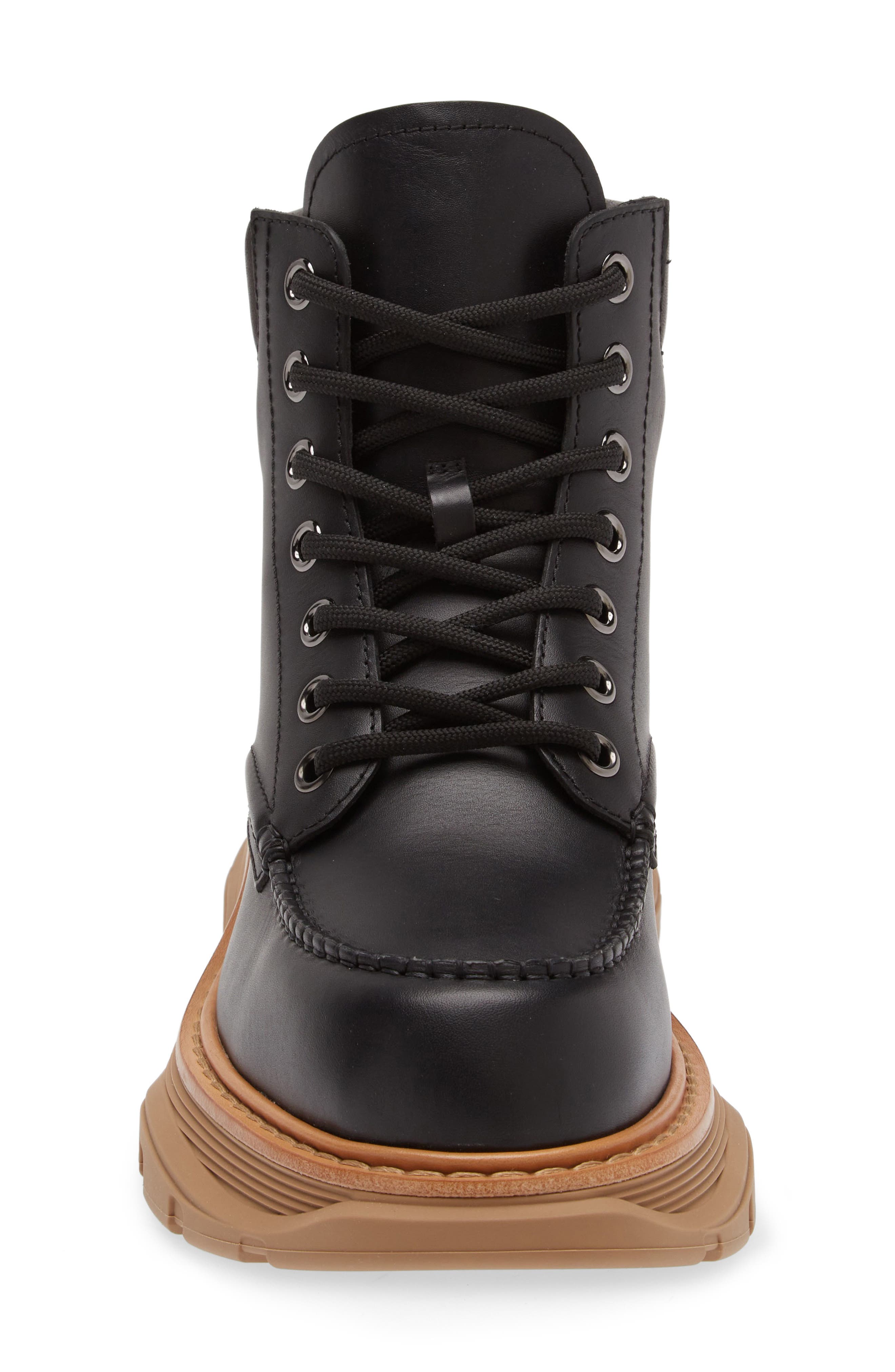 McQueen Lace-Up Boot, Alternate, color, 