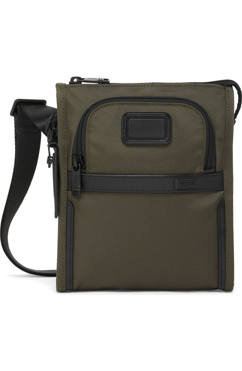 TUMI Alpha Small Ballistic Nylon Crossbody Bag, Main, color,