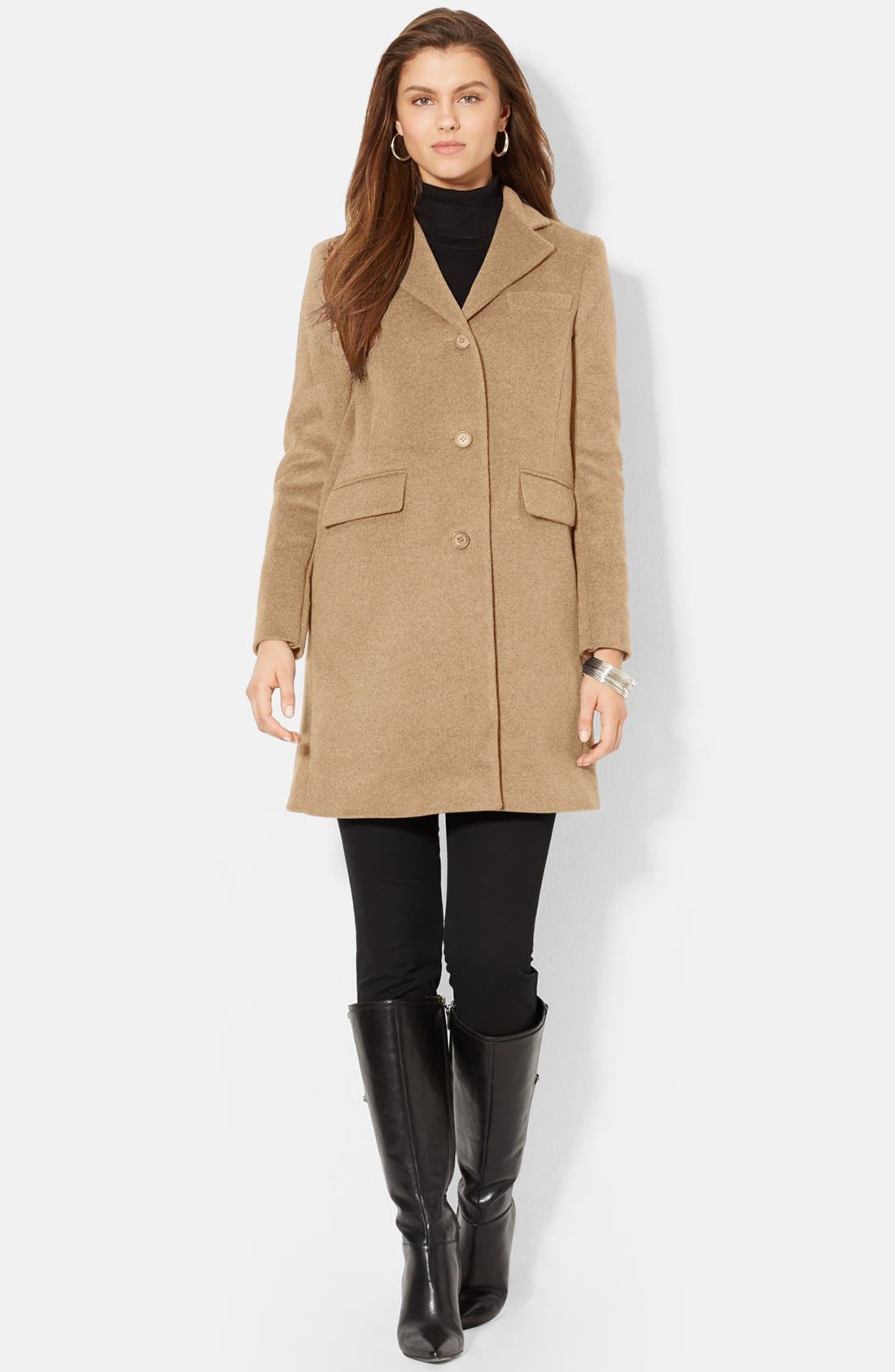 Lauren Ralph Lauren Wool Blend Reefer