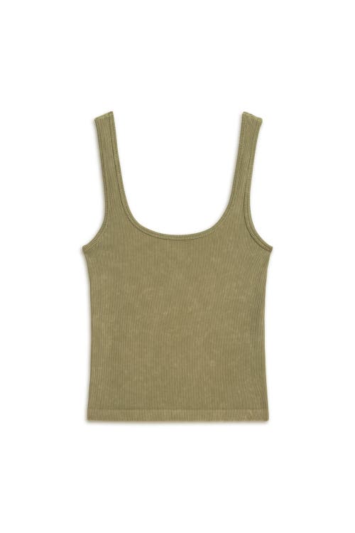 Shop Nocturne Printed Detail Crop Top In Khaki