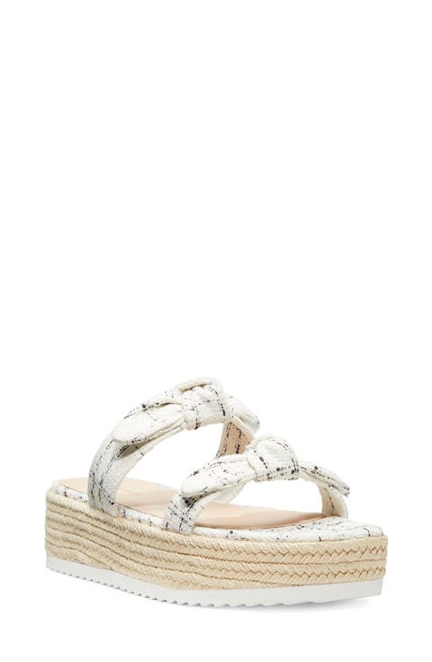 Bandeau Espadrille Flatform Sandal (Women)