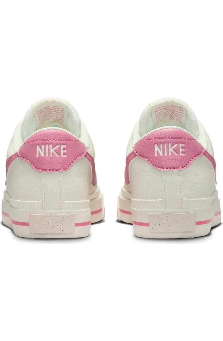 Nike Court Legacy Sneaker, Alternate, color, Pale Ivory/ Peony-Chalk