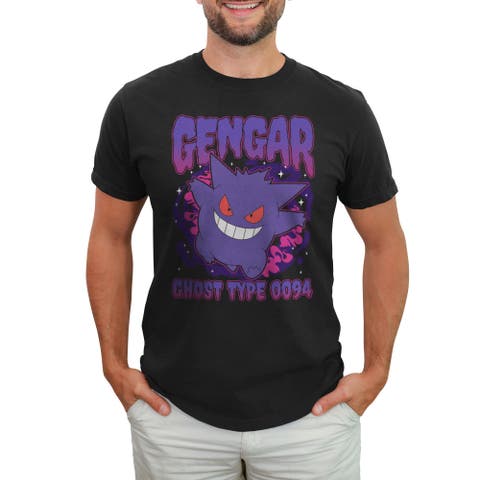 Men's Pokemon Gengar Ghost Type 0094  Graphic T-Shirt