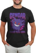 POKEMON Men's Pokemon Gengar Ghost Type 0094  Graphic T-Shirt