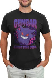 POKEMON Men's Pokemon Gengar Ghost Type 0094  Graphic T-Shirt