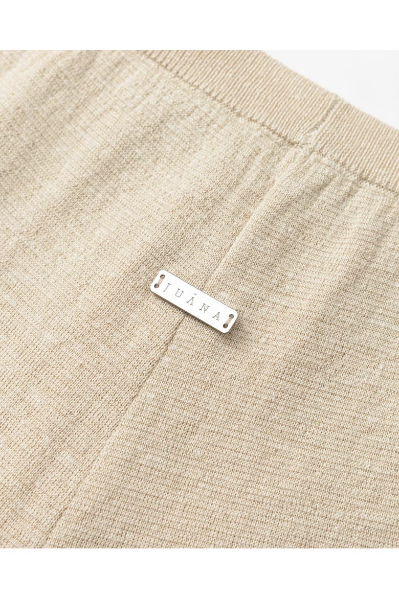 Nilo Knitted Pull-on Pants, Alternate, color, beige