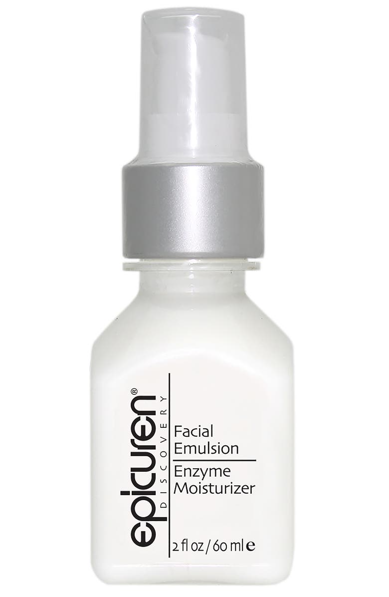 Epicuren Discovery Facial Emulsion Enzyme Moisturizer, Main, color, 2Oz