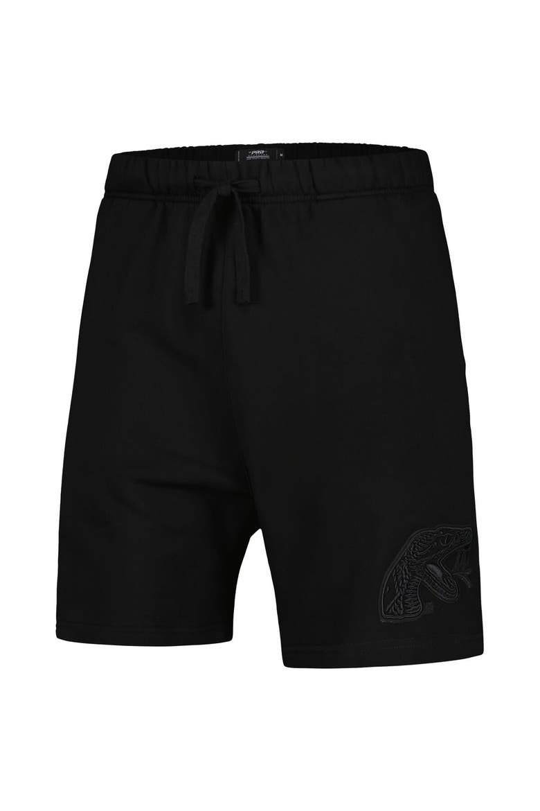 Men's Pro Standard Black Florida A&M Rattlers Neutral Relaxed Shorts, Alternate, color, Black