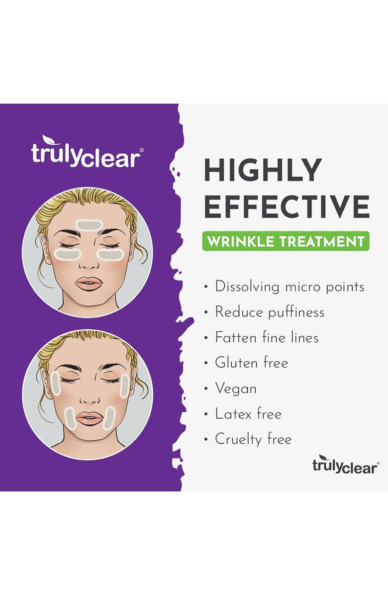 TRULY CLEAR Wrinkle Patches 4 Patches, Alternate, color, 