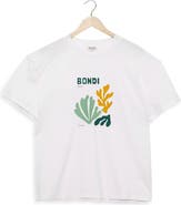 Gottex Beach Life Printed Swim Cover Up Tshirt Oversize