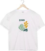 Gottex Beach Life Printed Swim Cover Up Tshirt Oversize