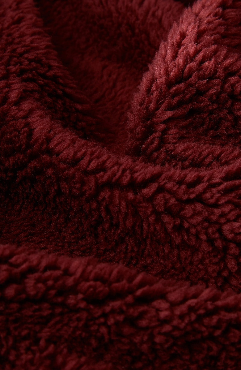 Jambys Floof Short, Alternate, color, Burgundy