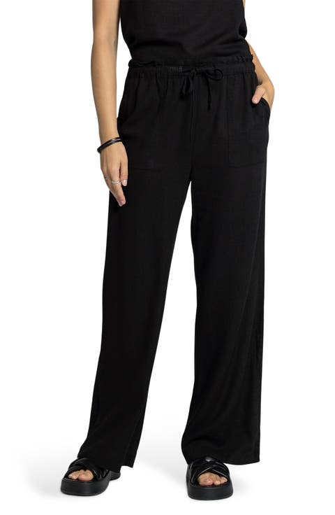 Arcadia Drawstring Wide Pants