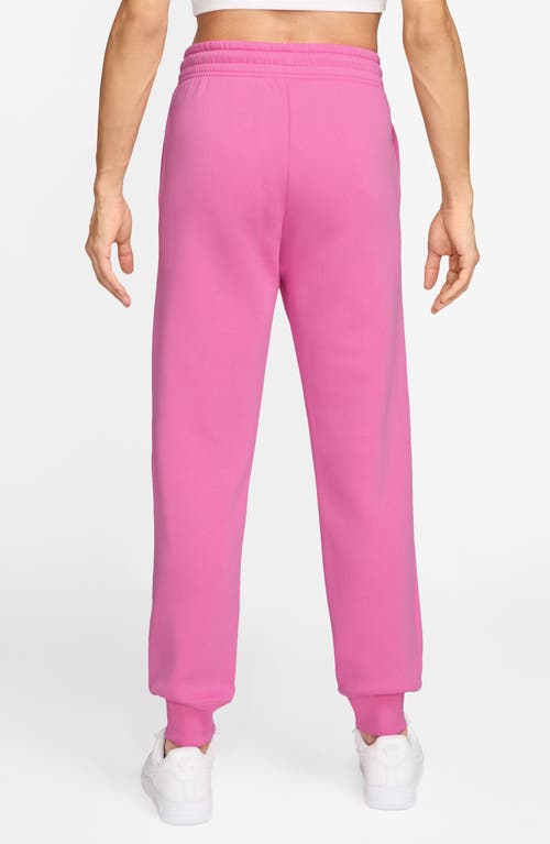 Nike Sportswear Phoenix Fleece High-waisted Oversized Sweatpants In Pink