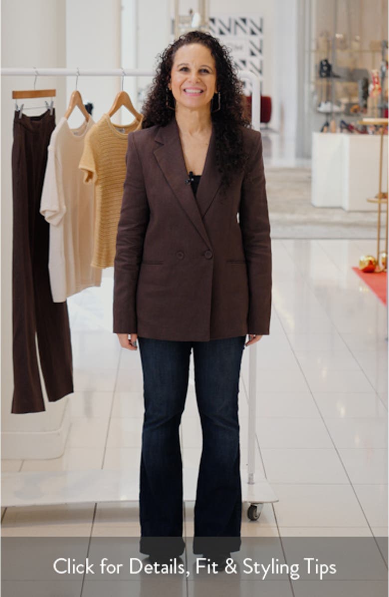 Tempoli Linen Blazer, sales video thumbnail