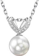 The Pearl Source South Sea Pearl & Diamond Belissima Pendant