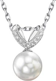 The Pearl Source South Sea Pearl & Diamond Belissima Pendant