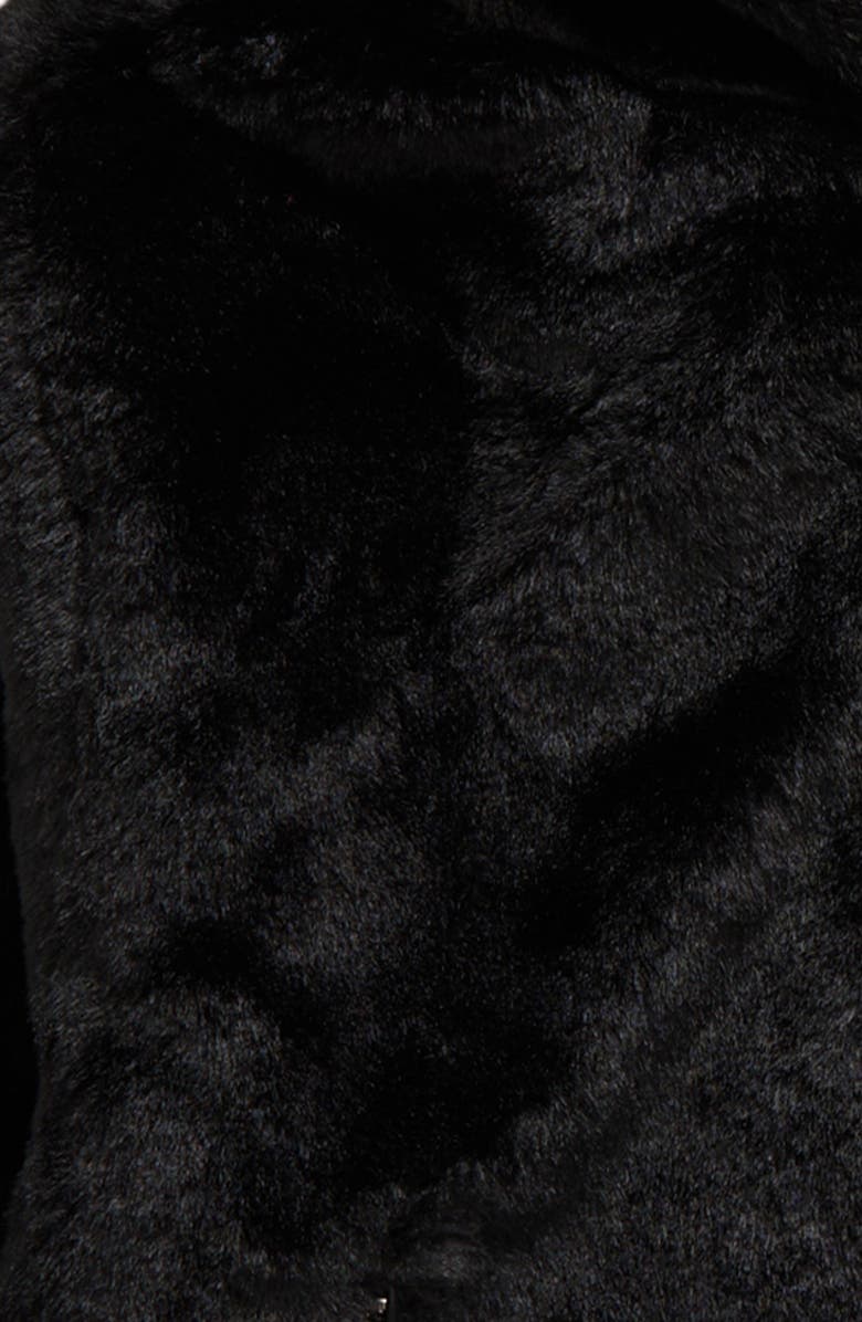 Tractr Kids' Teddy Faux Fur Hoodie, Alternate, color,