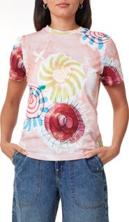Scotch & Soda Sketch Cotton Graphic T-Shirt