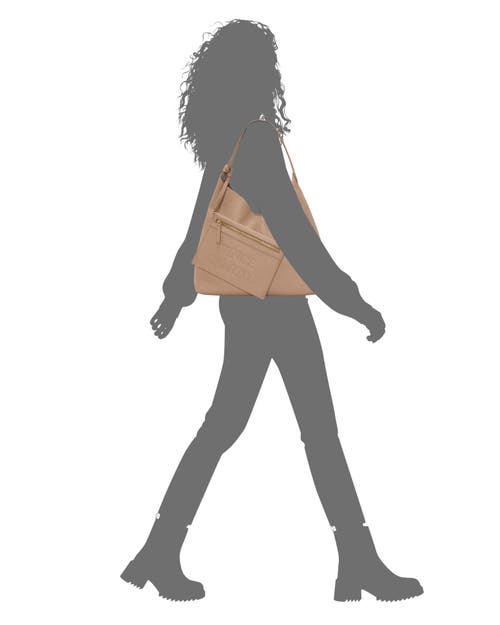 Vince Camuto Jenna Pebble Leather Hobo Bag