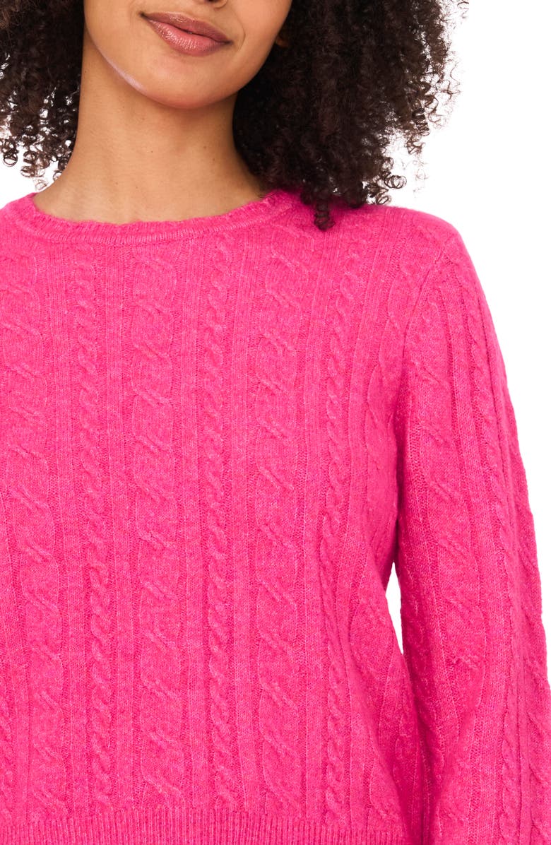 CeCe Cable Stitch Sweater, Alternate, color, Paradox