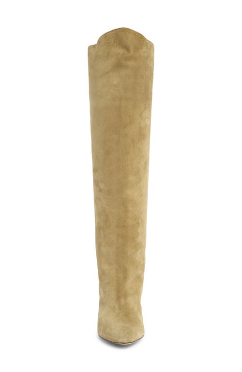 Isabel Marant Lispa Knee High Boot In Brown