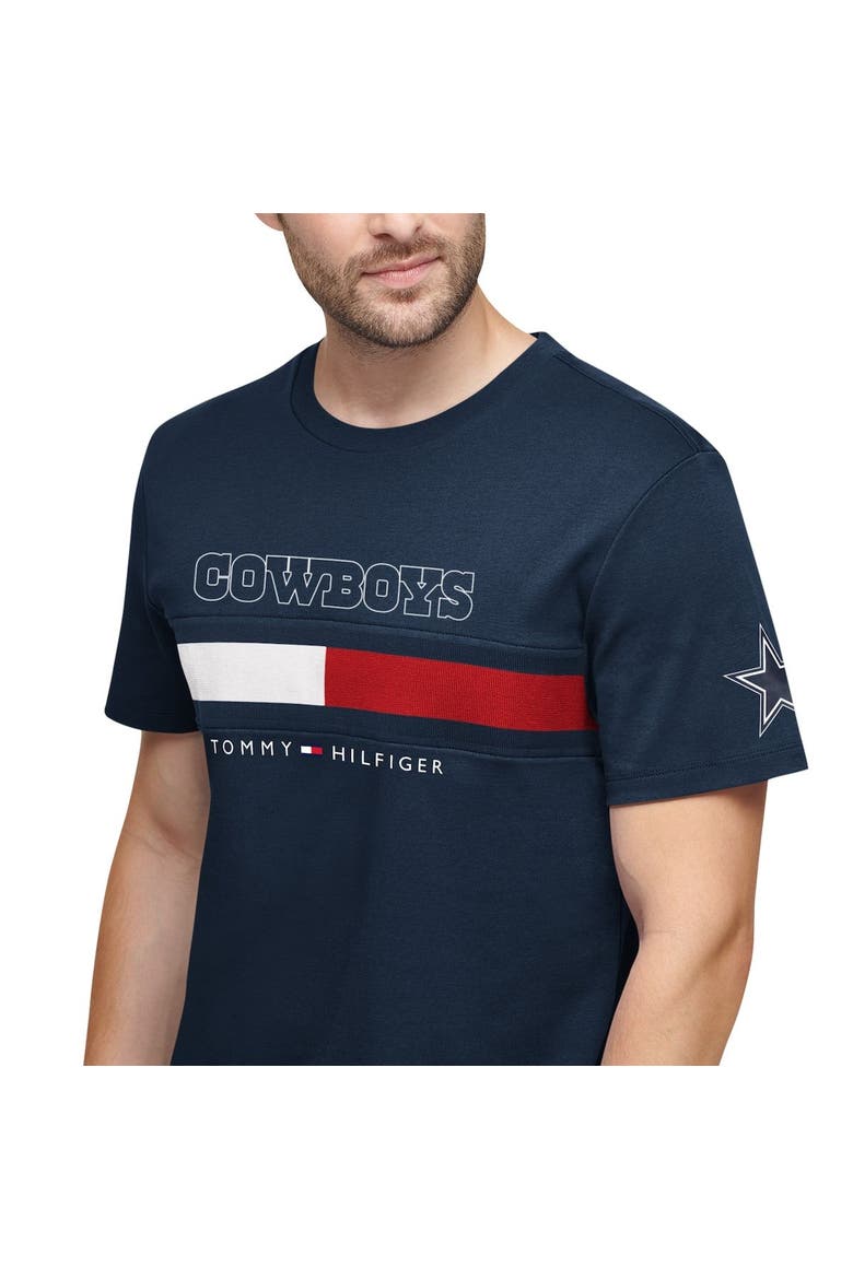Men's Tommy Hilfiger Navy Dallas Cowboys Insert T-Shirt, Alternate, color, Navy
