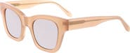 BCBGMAXAZRIA 47mm Modern Square Sunglasses