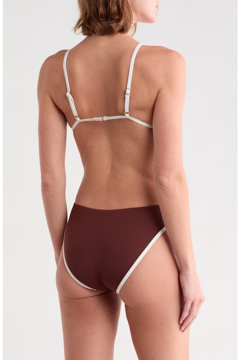 Soul One-Piece Swimsuit, Alternate, color, MOCHA IVORY